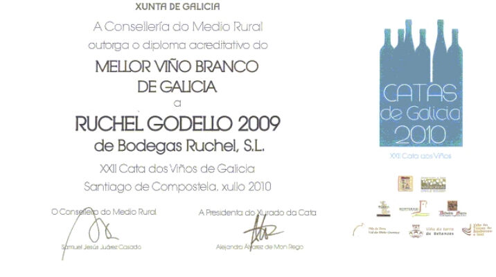 Mejor vino galicia 2009