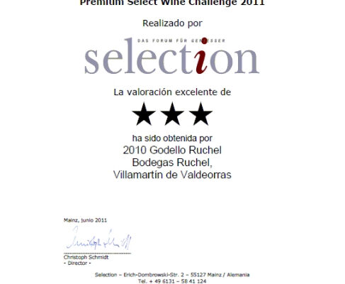 CONCURSO PREMIUM WINE SELECT WINE CHALLENGE 2011